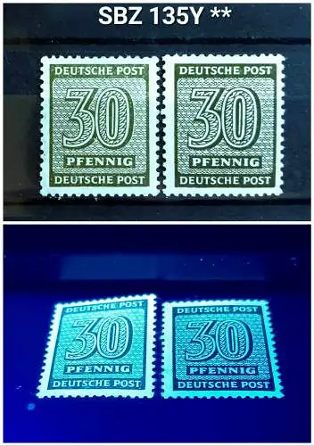 All. Bes. Sowj. Zone  Nr 135 Postfrisch / **