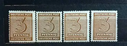 All. Bes. Sowj. Zone  Nr 126 Postfrisch / **