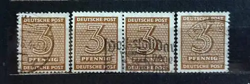 All. Bes. Sowj. Zone  Nr 126 Gestempelt (Posten)