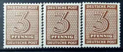 All. Bes. Sowj. Zone  Nr 126X Postfrisch / **