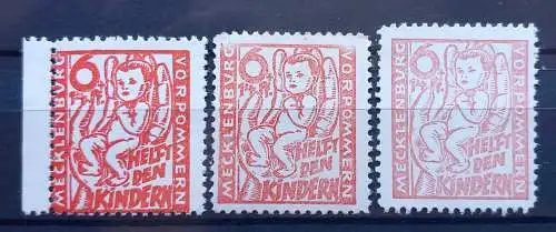 All. Bes. Sowj. Zone  Nr 26F Postfrisch / ** Postfrisch / ** Postfrisch / **