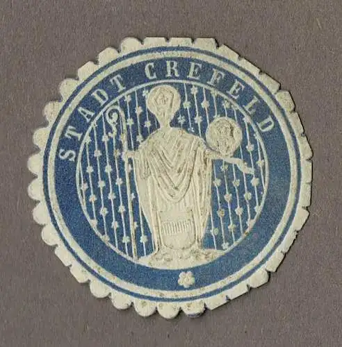 Siegelmarke STADT CREFELD (Krefeld)