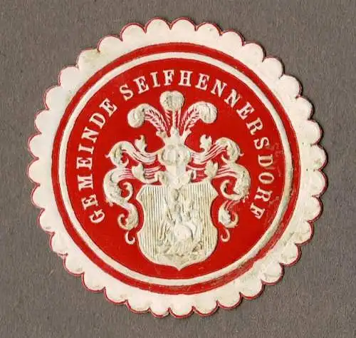 Siegelmarke Sachsen: GEMEINDE SEIFHENNERSDORF (Lk. Görlitz)