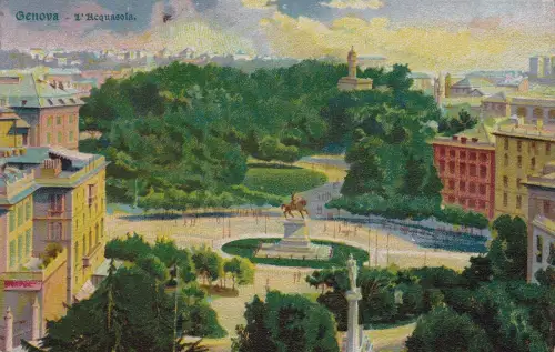 #GENUA dis.: L'ACQUASOLA - Aufl. J.R.N. RETRO 'UNIVERSAL POSTUNION'