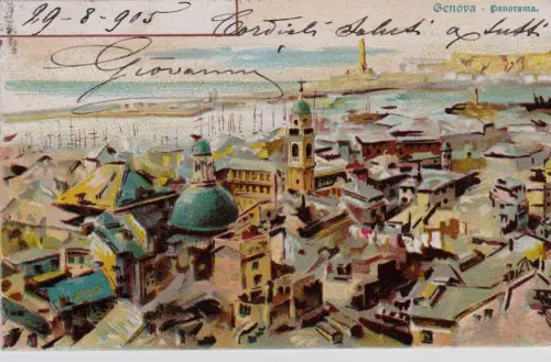 #GENUA dis.: PANORAMA - Aufl. J.R.N. RETRO 'UNIVERSAL POSTUNION'