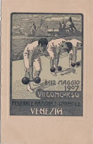 # VENEDIG 1907: VII. NATIONALER TURNWETTBEWERB