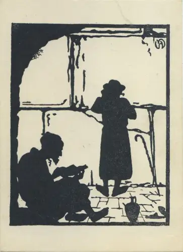 JUDAICA GUR - ARIE Silhouette - TYPEN von JERUSALEM der Klagewand