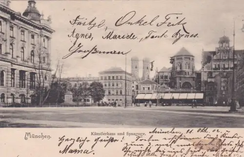 * JUDAICA - Synagoge - München Germany 1902