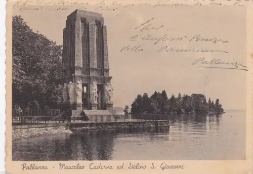 # PALLANZA: MAUSOLEUM CADORNA UND ISOLINO S. GIOVANNI