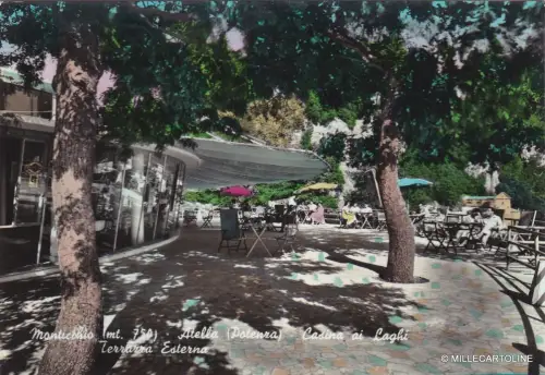 # MONTICCHIO - ATELLA: CASINA AI LAGHI - AUSSENTERRASSE - 1960