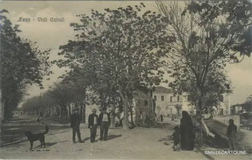 FANO - Viale Cairoli 1910