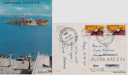 # VENEDIG: Isola di S. Giorgio - UNESCO KONFERENZ - 1970