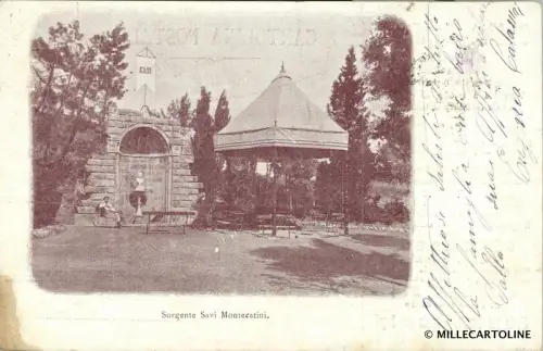 BAGNI DI MONTECATINI - Sourgente Savi