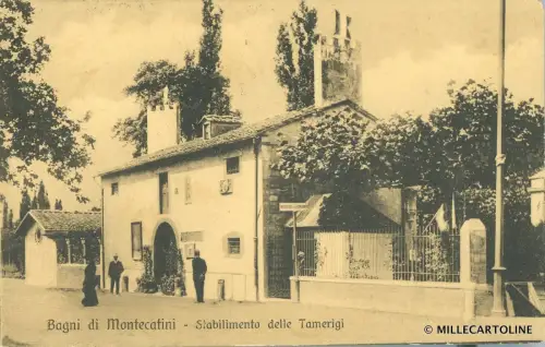 BAGNI DI MONTECATINI - Estabimento delle Tamerigi 1909