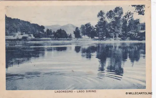 # LAGONEGRO: LAGO SIRINO - 1932