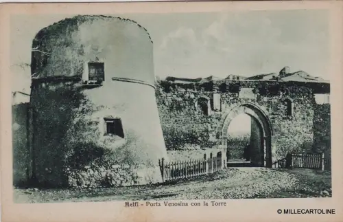 # MELFI: VENOSINISCHE TÜR MIT TURM 1927