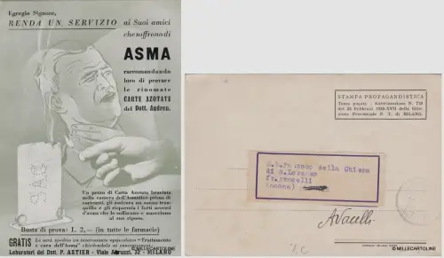 # MEDIZINISCHE WERBUNG: BEI ASTHMA STICKSTOFFKAROTTEN VON DR. ANDREU