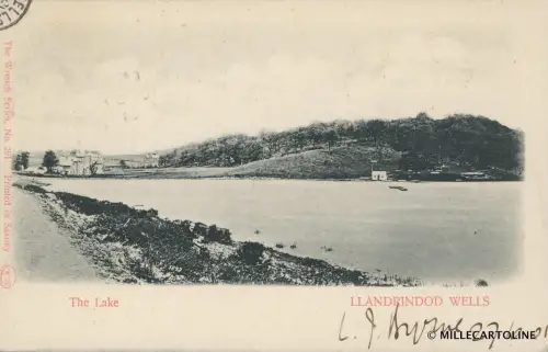 WALES - Llandrindod Wells - The Lake 1901