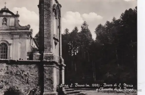# SERRA S. BRUNO: BOSCO DI S. MARIA E CHIESETTA S. BRUNO 1958