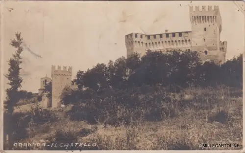# GRADARA: IL CASTELLO - Fotokarte 1930