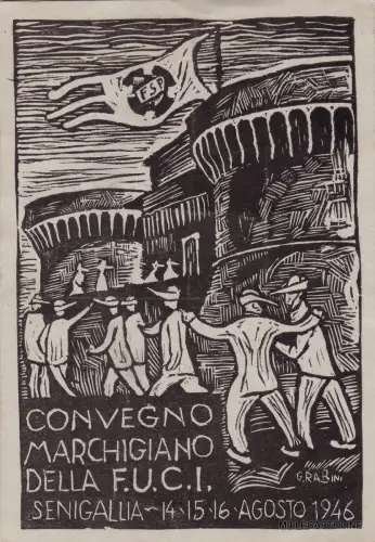 # SENIGALLIA: KONGRESS DER MARKEN DER F.U.C.I. dis. G. RABINI 1946