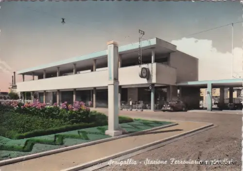 # SENIGALLIA: BAHNHOF UND GÄRTEN 1960