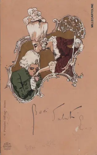 # VERLIEBT - PAARE VON GESTERN (Renaissance - 18. Jahrhundert) EDIZ. PICCININI -(2)