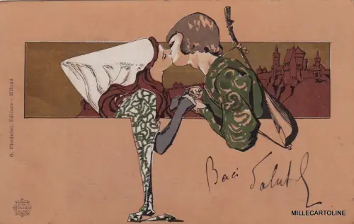 # VERLIEBT - PAARE VON GESTERN (Renaissance - 18. Jahrhundert) EDIZ. PICCININI - Mailand