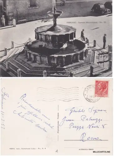 # FABRIANO: FONTANA MONUMENTALE 1957