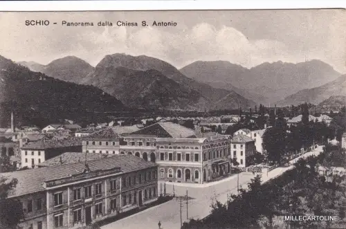 # SCHIO: PANORAMA VON DER KIRCHE ST. ANTONIO