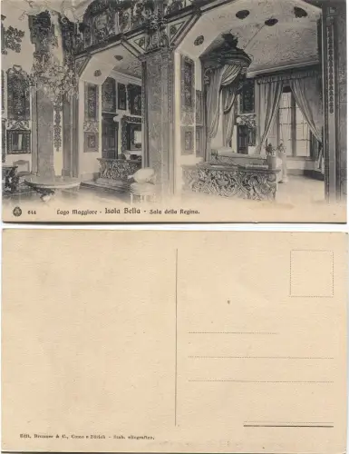 LAGO MAJOR, ISOLA BELLA, SAAL DELLA REGINA, ED. BRUNNER m