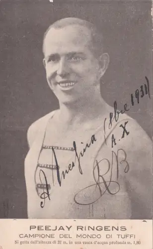 PEEJAY RINGENS German Acrobat Air Cyclist Diver
