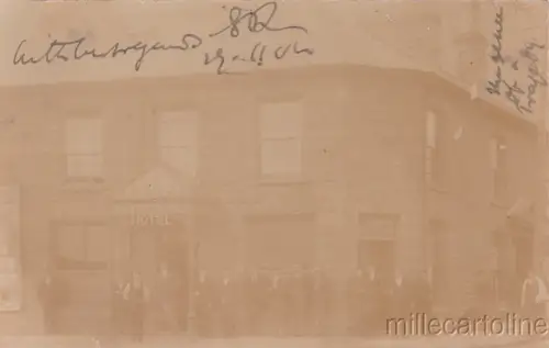 * CARDIFF - Fotopostkarte - Bridgend Hotel 1904