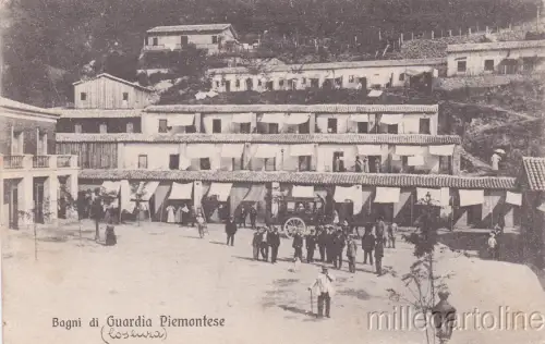 * GUARDIA PIEMONTESE Bagni 1920
