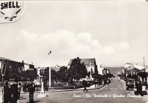 #CUTRO: NATIONALSTRASSE UND KOMMUNALER GARTEN - Shell Benzin