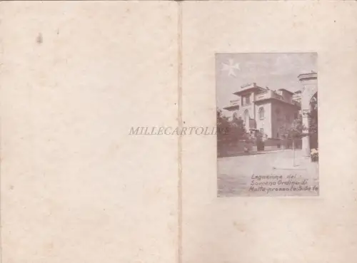 * ROM - Legation des Souveränen Malteserordens beim Heiligen Stuhl (Vatikan)