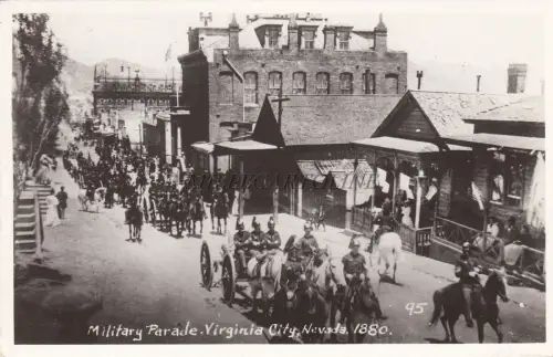 * NEVADA - Virginia City - Military Parade