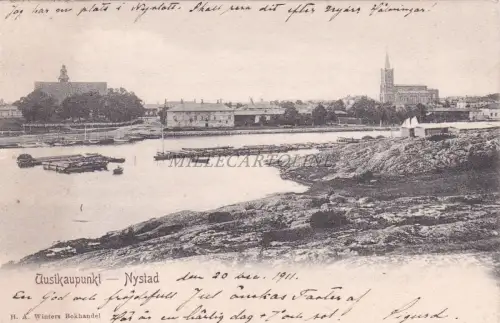 FINNLAND - Uusikaupunki - Nystad 1911