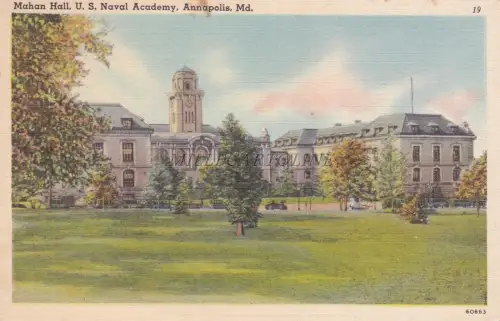 MARYLAND - Annapolis - Mahan Hall - U.S.Naval Academy