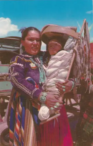 NEW MEXICO - Navajo Family and Baby