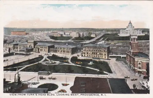 RHODE ISLAND - Providence - Blick vom Turk's Head Bldg, Blick nach Westen