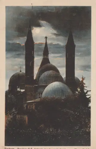 PADUA - Basilika St. Antonius (Rückseite)