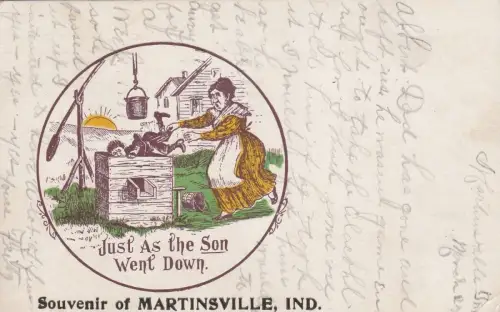 INDIANA - Martinsville - Souvenir 1906