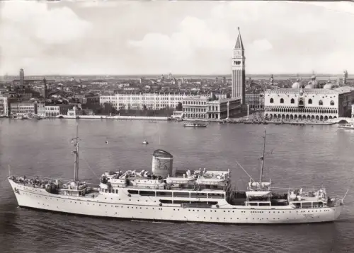 SCHIFF - Adriatica - Venezia - Paquebot Messapia