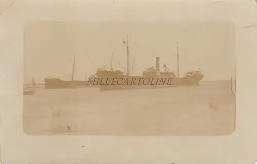 * MARINA - Navi Piroscafi La Veloce (?) Fotokarte nach Bovalino Marina 1911
