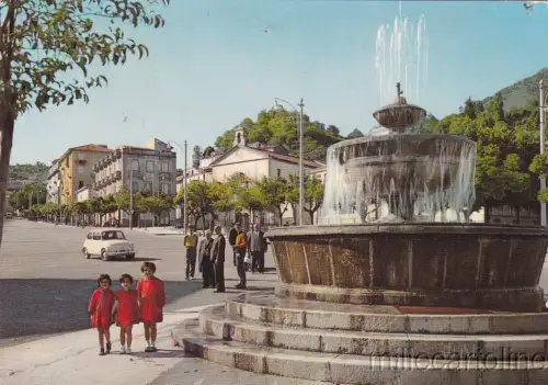 * LAGONEGRO - Fontana Monumentale e Viale Roma 1964