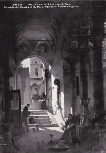 * TREMEZZO - Villa Carlotta - Farmacia del Chiostro di S.Maria Novella Firenze