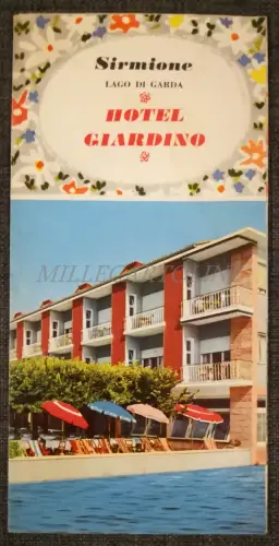 GARTENHOTEL - Sirmione, Gardasee - Faltbar voller Fotos