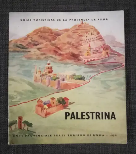 PALESTRINA - Broschüre mit Illustrationen und Karte - Spanische Ausgabe