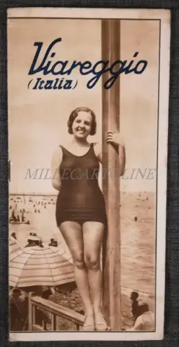 VIAREGGIO - Faltbroschüre mit Fotos
